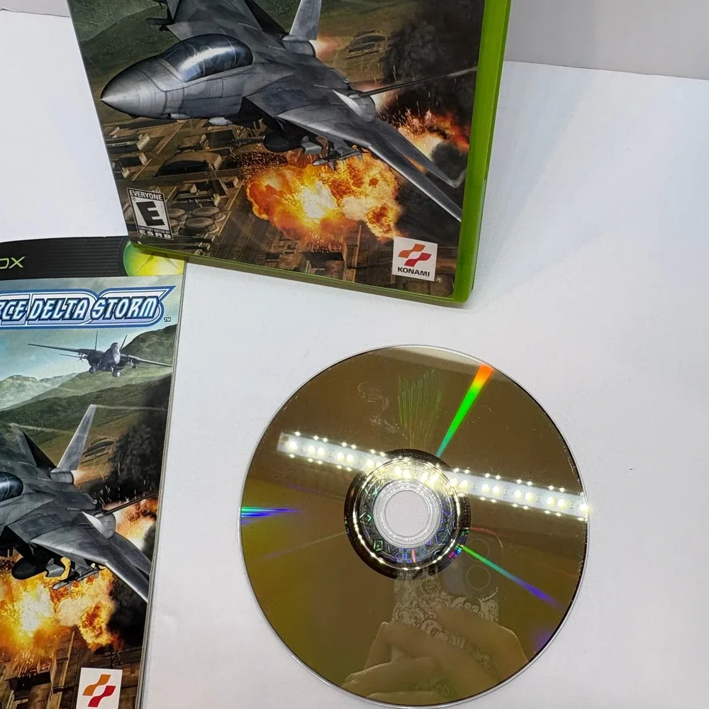 CIB Video Game Original Xbox Airforce Delta Storm Konami